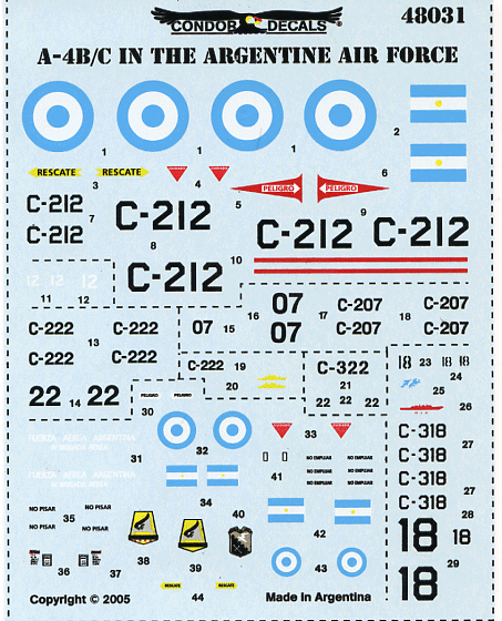 A-4B/C Argentine Air Force (48)