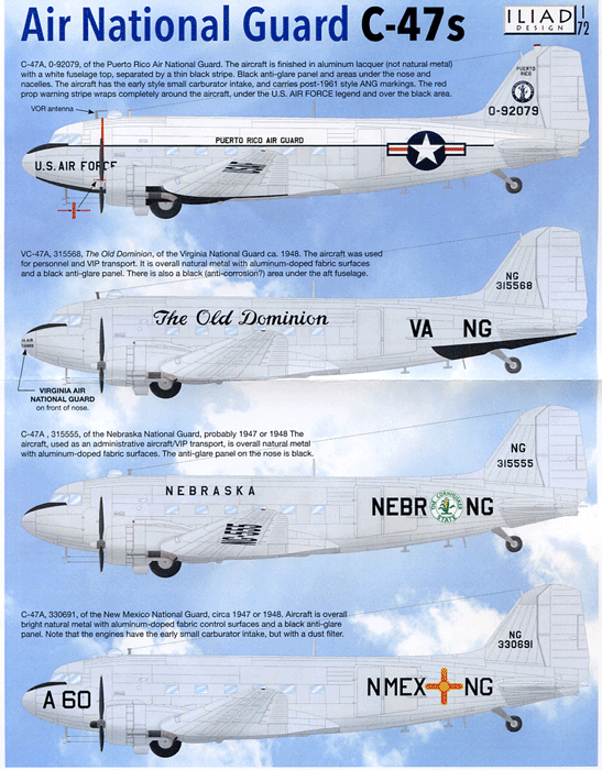 Air National Guard C-47's (72)
