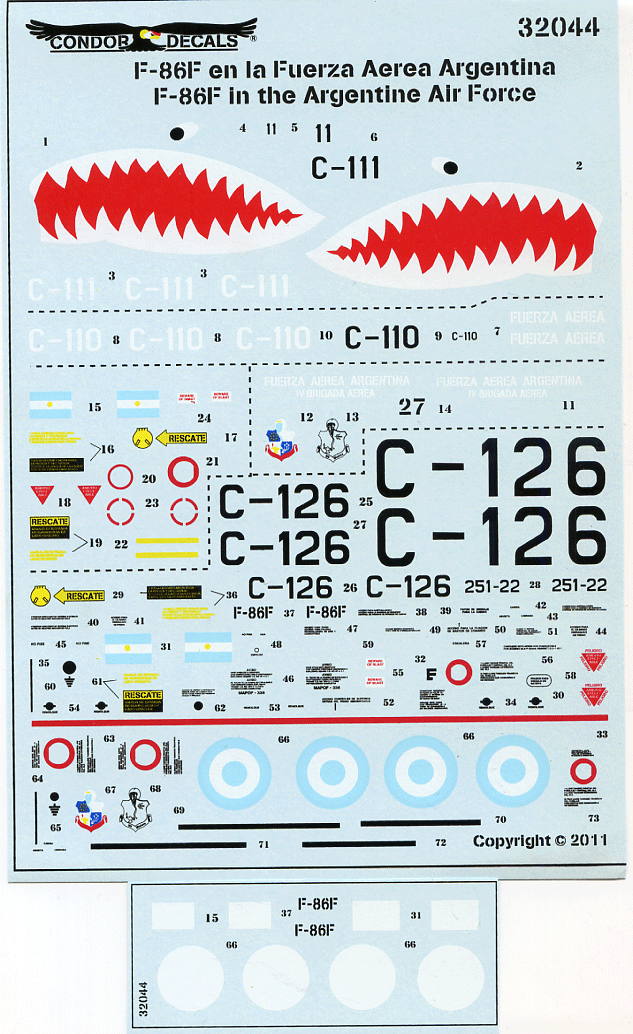 Argentine F-86 Sabre (32)