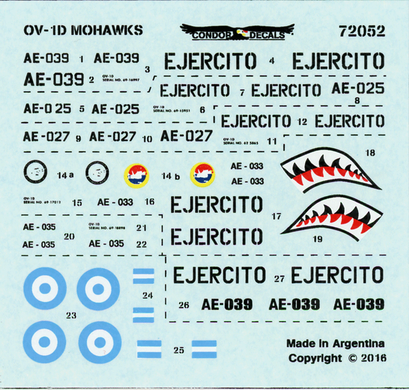 Argentine OV-1D Mohawks II (72)