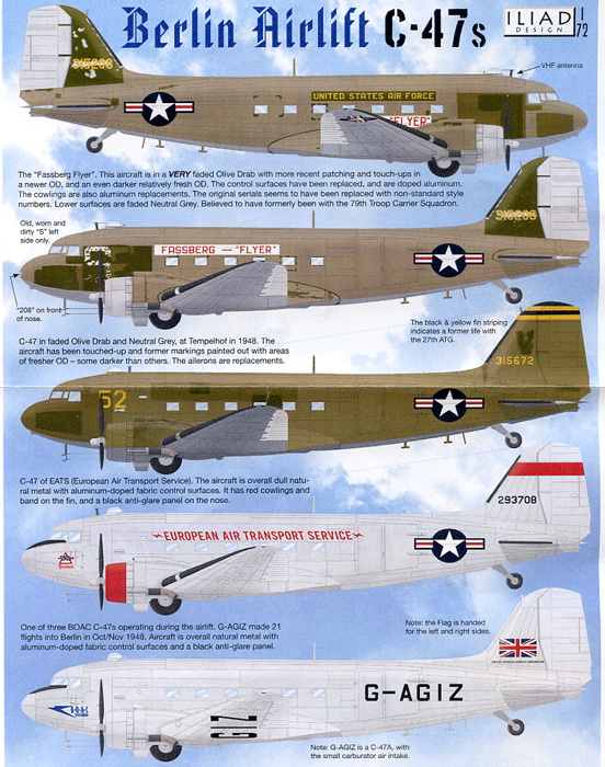 Berlin Airlift C-47's (72)