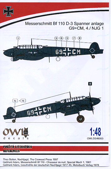 Bf110D-3 Spannaer anlage 4./NJG1 (48)