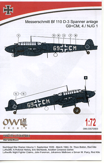 Bf110D-3 Spanner 4/NJG.1 (72)