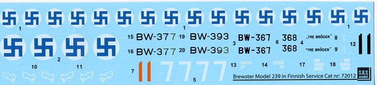 Brewster Model 239 in Finnish Service (72)
