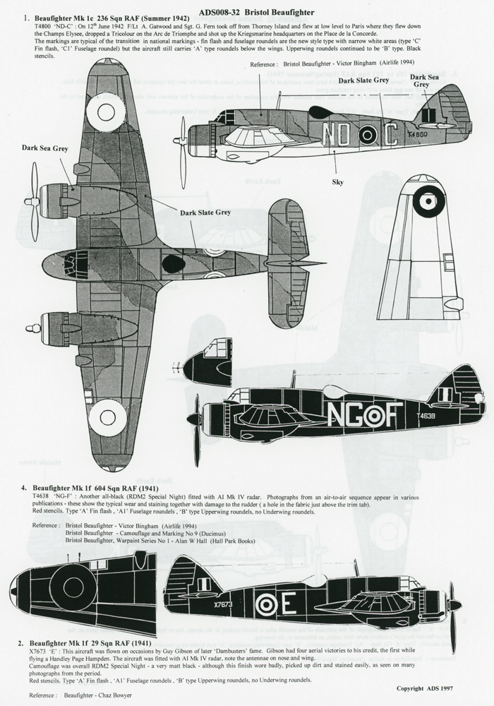 Bristool Beaufighter PT;1