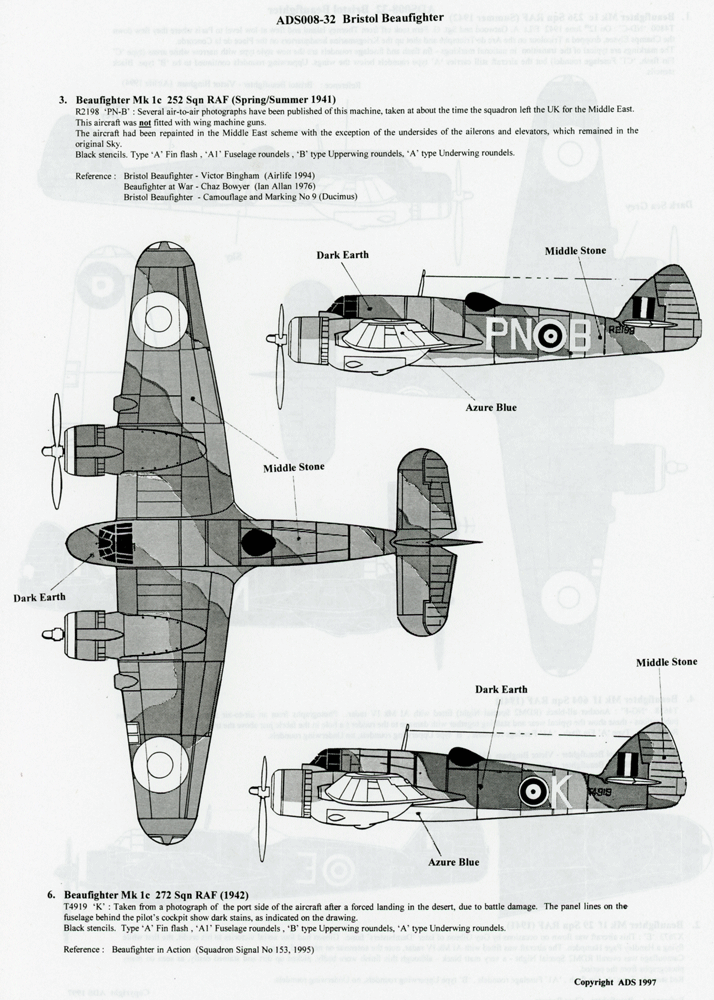 Bristool Beaufighter PT;1