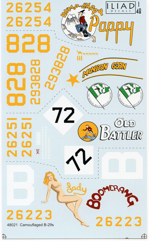 Camouflaged B-29's (48)