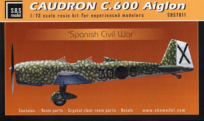 Caudron C.600 Aiglon "Spanish Civil War" (72)