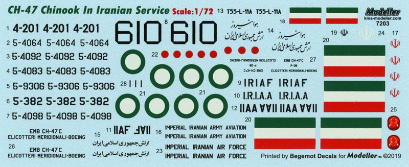 CH-47 Chinook in Iranian Service (72)
