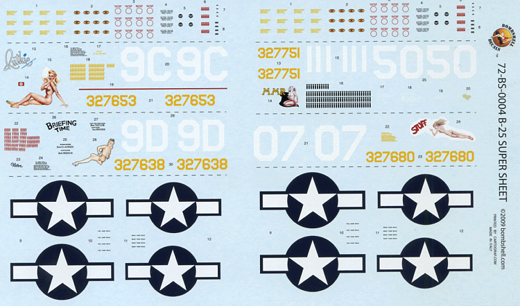 Corsica B-25 Mitchells (72)