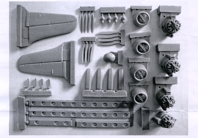 DC-4 Conversion for Heller C-118/DC-6 (72)