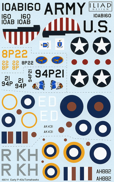 Early P-40's & Tomahawks (48)