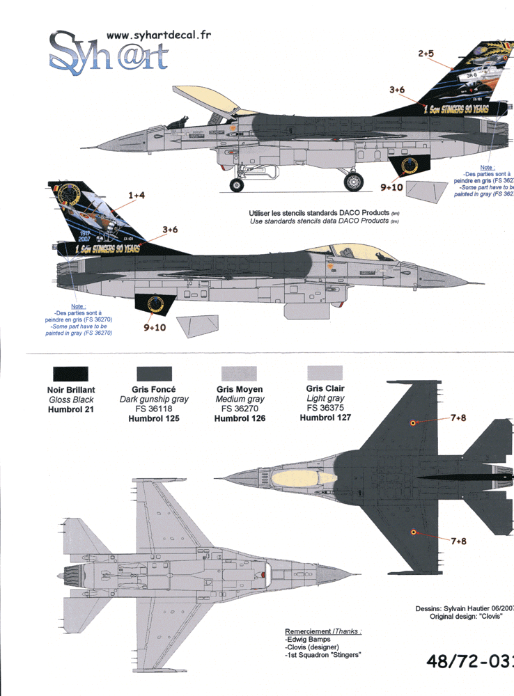 F-16A 1Sqn BAF 90 Years (72)