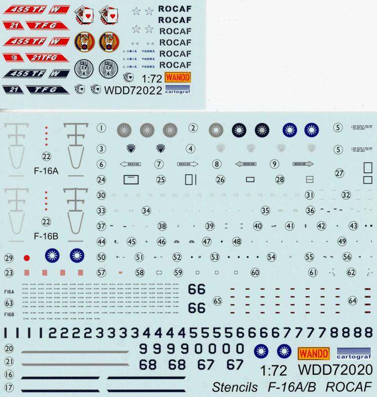 F-16A/B ROCAF 455 TFW (72)