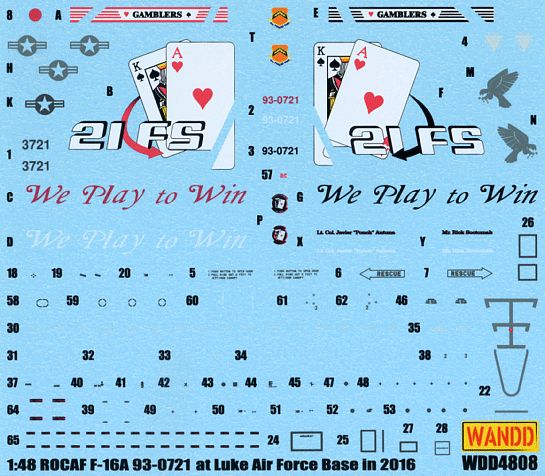 F-16A USAF 21st FS Gamblers (48)