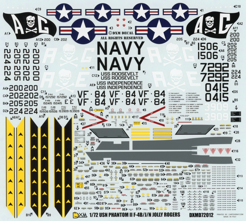 F-4B/J/N VF-84 Jolly Rogers (72)
