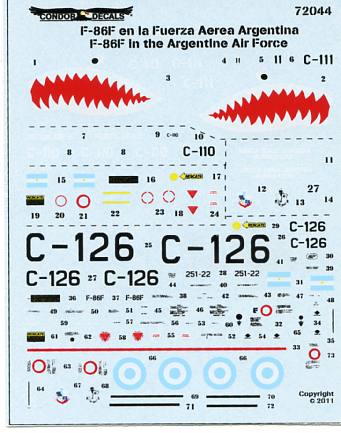 F-86F in Argentine Air Force (72)