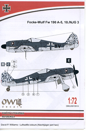 Fw190A-5 10./NJG3 (72)