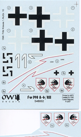 Fw190A-6/R11 1./NJGr10 (48)