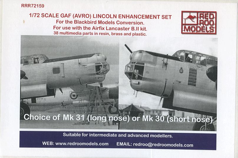 GAF (Avro) Lincoln Enhancement Set (72)