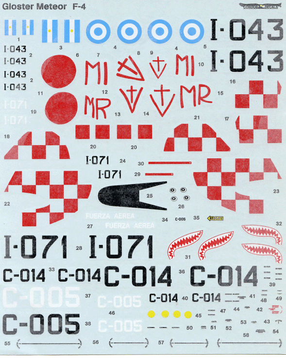 Gloster Meteor F4 "1" (48)