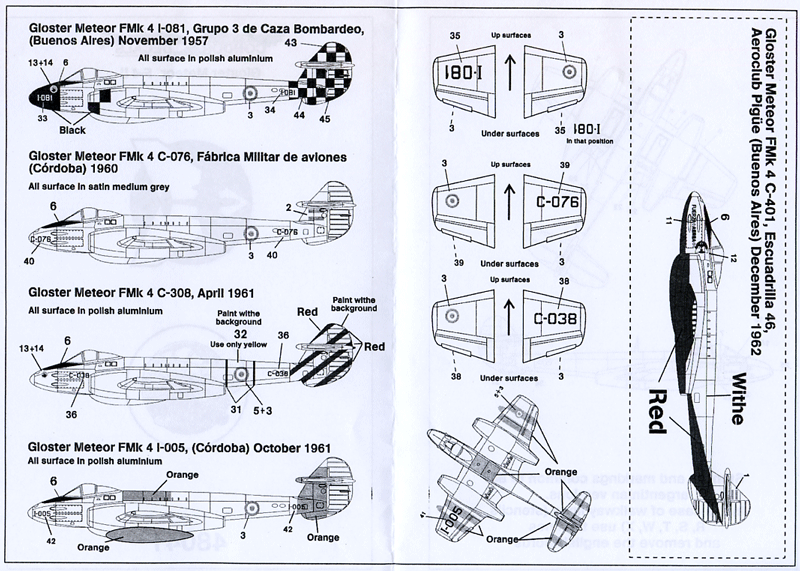 Gloster Meteor F4 