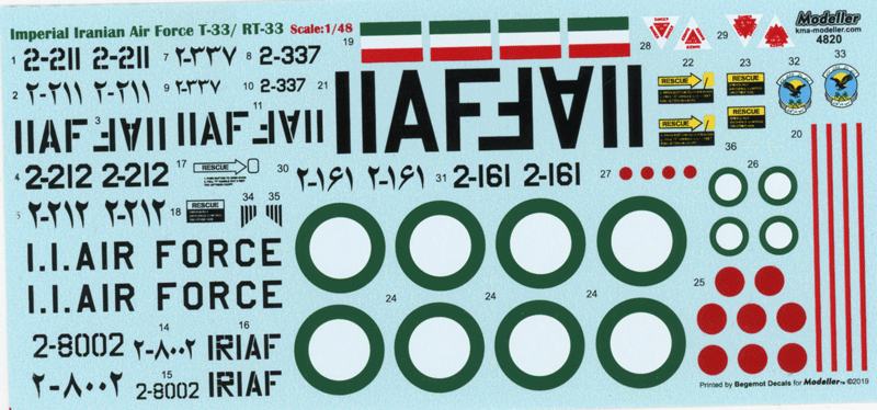 Imperial Iranian Air Force T-33/RT-33 (48)