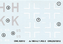 Ju188A-2 1./KG2 (72)