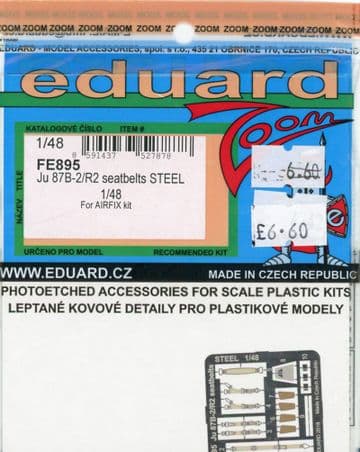 Ju87B-2/R2 Seat Belts (48)