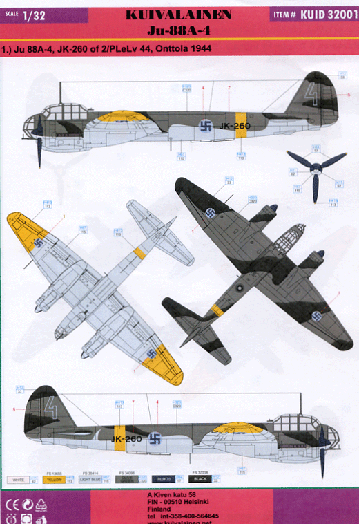 Ju88A-4 Finnish AF (32)