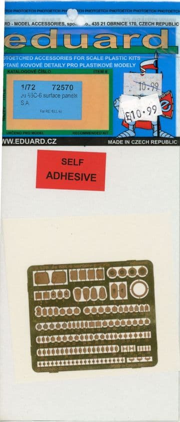 Ju88C-6 Surface Panels (72)