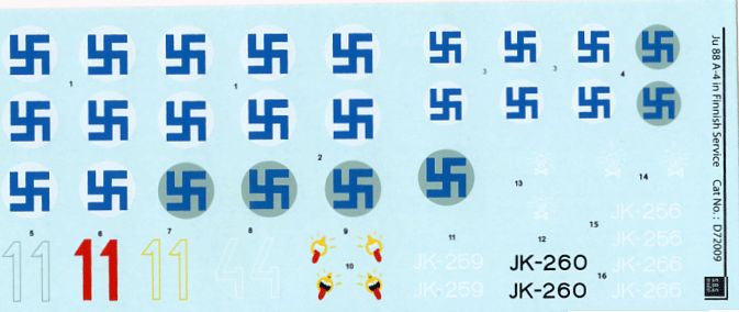 Junkers Ju88A-4 in Finnish Service (72)