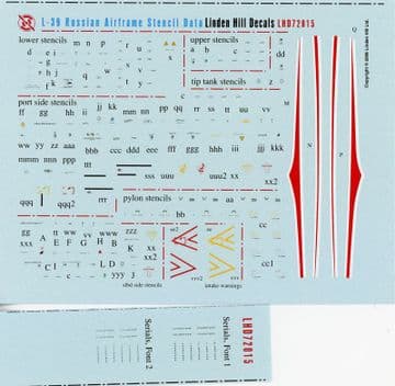 L-39 Albatros Russian Stencils (72)