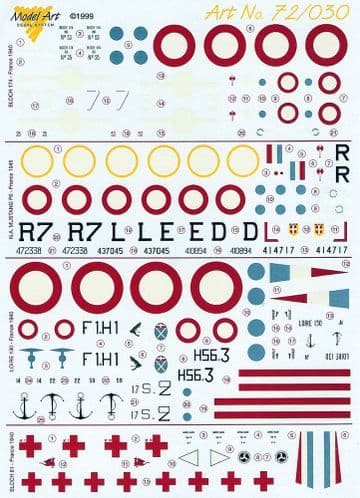 Lo130, F6, Bl174 & Bl81 (72)