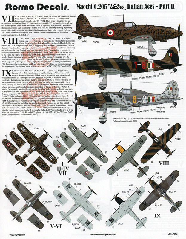 Macchi C.205 Italian Aces Pt: III (48)