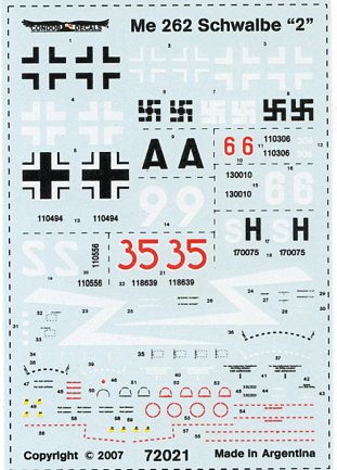 Me 262 Schwalbe "2" (72)