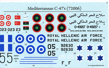 Mediterranean C-47's (72)