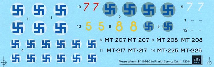 Messerschmitt Bf109G-2 in Finnish Service (72)