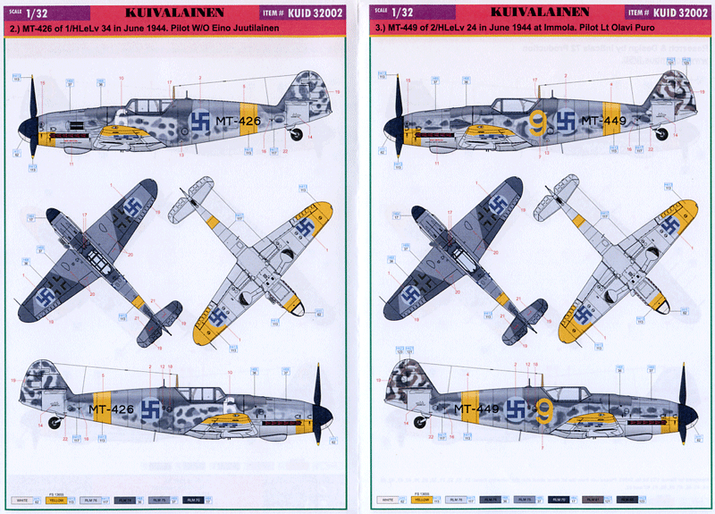Messerschmitt Bf109G-6 Finnish AF (32)