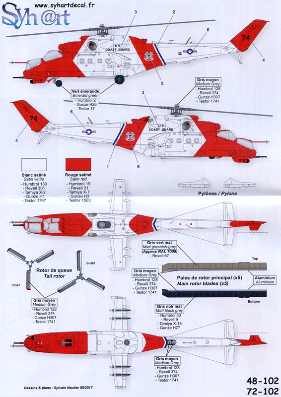 Mil Mi-24D Hind E USCG (72)