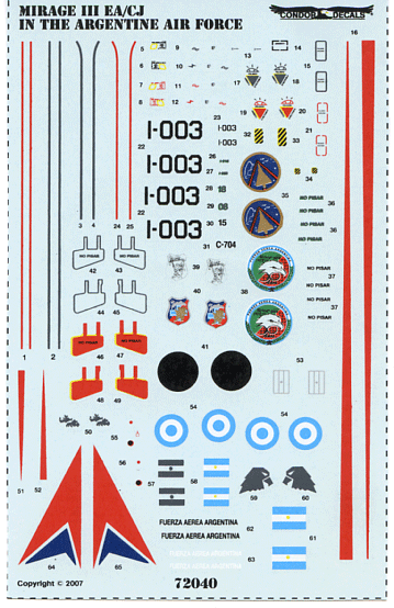 Mirage III in Argentine AF Service (72)