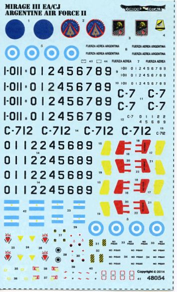 Mirage IIIEA/CJ in Argentine Air Force II (72)