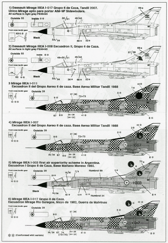 Mirage IIIEA in the Argentine Air Force (32)
