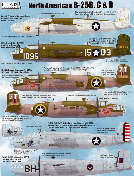 NA B-25B/C/D Mitchell (72)