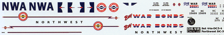 Northwest DC-3's (144)
