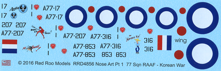 Nose Art Pt:1 77 Sqn Meteors (48)