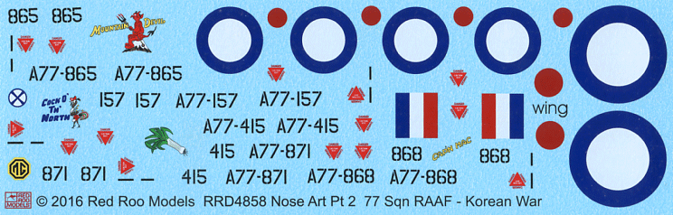 Nose Art Pt:2 77 Sqn Meteors (48)