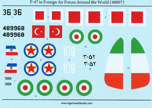 P-47 in Foreign Air Forces Around the World (48)