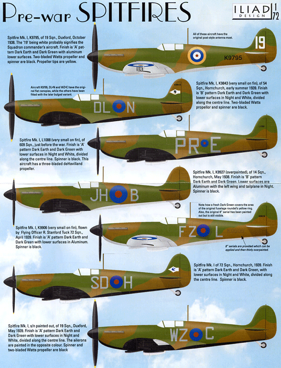 Pre-War Spitfires (72)