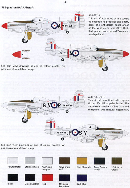 RAAF Sqns of the BCOF 72